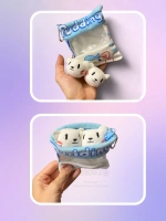 Брелок мягкая игрушка подушка Пудинг Pudding мини