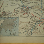 Карта путешествий и открытий Н. М. Пржевальского