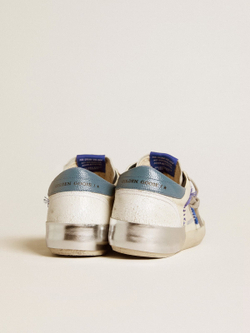 Super Star LTD in nappa with embroidered star and leather heel tab