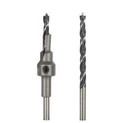 Набор сверл по дереву с зенкером под конфирмат 5шт