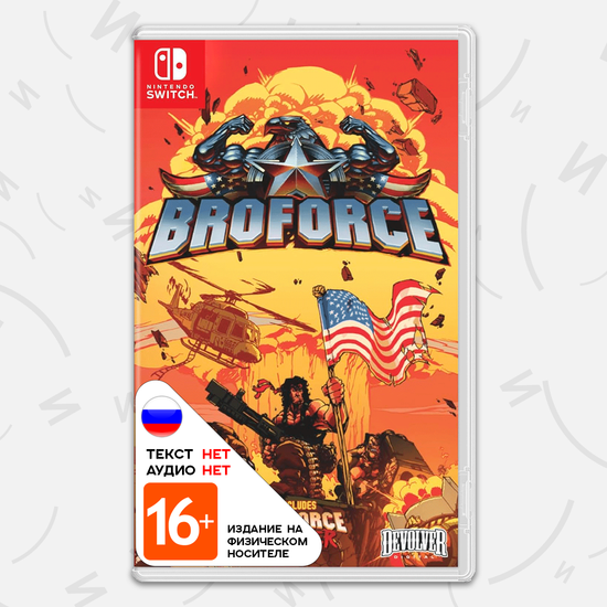 Игра Broforce (Nintendo Switch, английская версия)