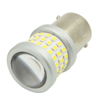 Светодиод 12-24V T25\5  69SMD 2016 WHITE LENS 6/10w CAN (2конт) (кт2шт) S0133-2W