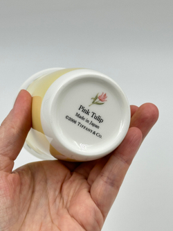 Жёлтый стакан Tiffany & Co