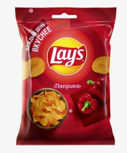 Чипсы Lays паприка, 37 г