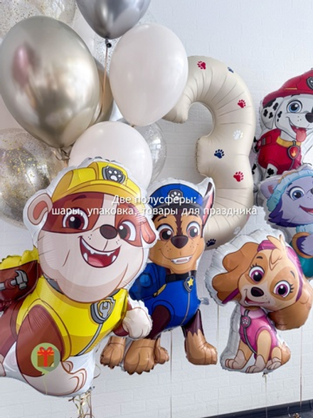 Набор шаров Щенячий патруль