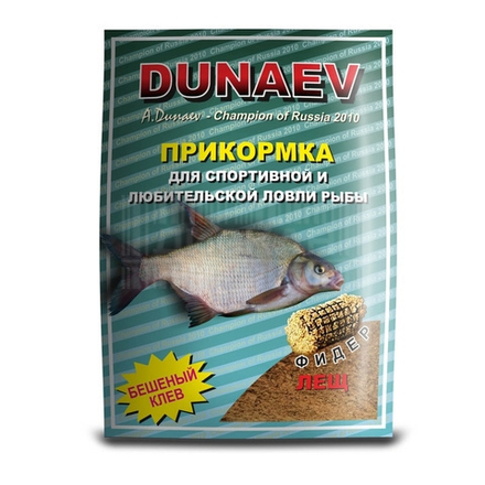 Прикормка "DUNAEV КЛАССИКА" 0.9кг Фидер Лещ