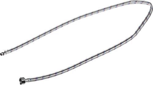 STAYER 1/2″, 1.2 м, гайка-штуцер, гибкая подводка с укороченным штуцером для смесителей, Professional (51016-120)