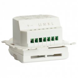 Терморегулятор электромеханический для теплого пола без рамки Stekker Катрин 49740