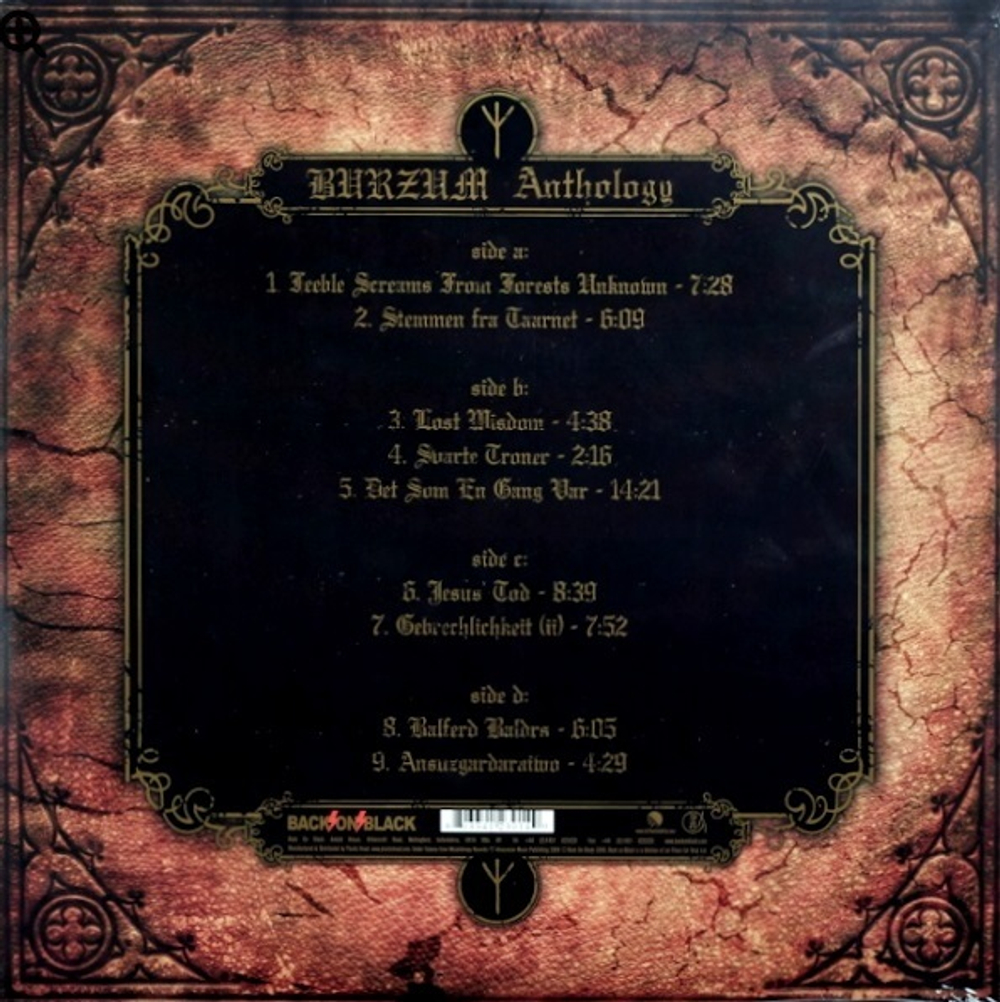 Burzum / Anthology (2LP)
