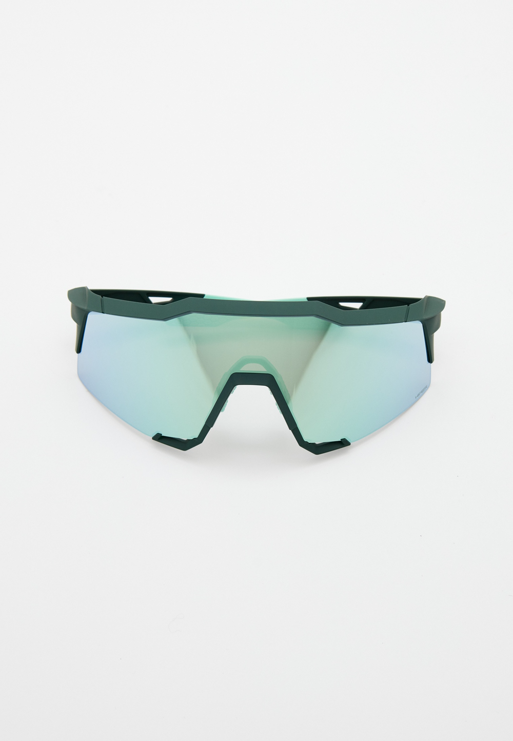 Спортивные очки с диоптриями 100% SPEEDCRAFT Soft Tact Juniper - HiPER Mint Mirror Lens