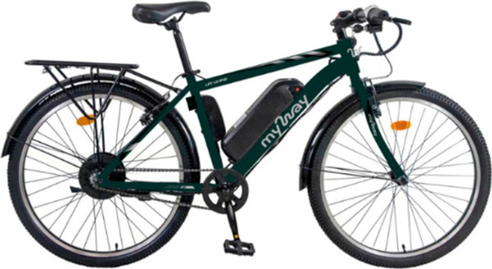Электровелосипед MyWay Let 26",350W,36V10AH синий матовый