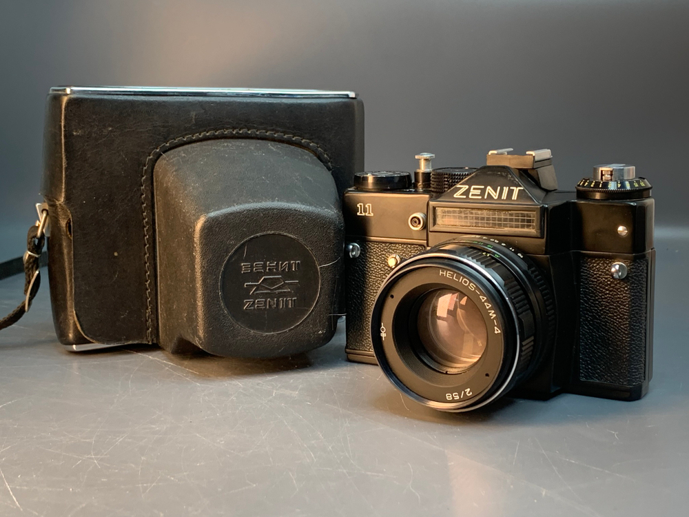 Zenit 11 + Helios 44M-4