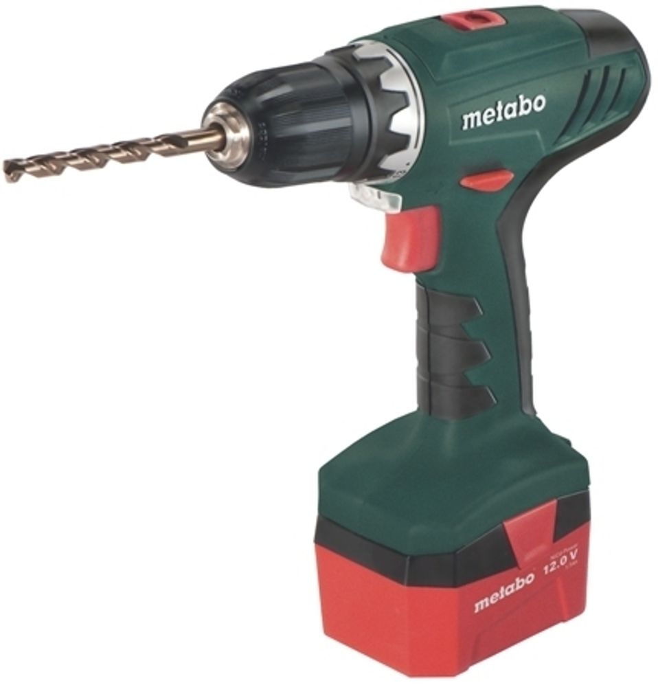 Ак. винтоверт Metabo BS 12 NiCd 2х1,7Ач, +2ак SC60/C60