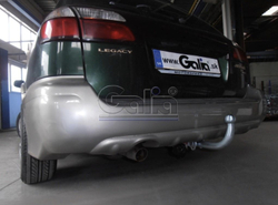 Фаркоп оцинкованный Galia S047C для Subaru Legacy Station Wagon (BE/BH) 1999-2003, Subaru Outback 4WD 1999-2003(паспорт и сертификат в комплекте)(без электрики)