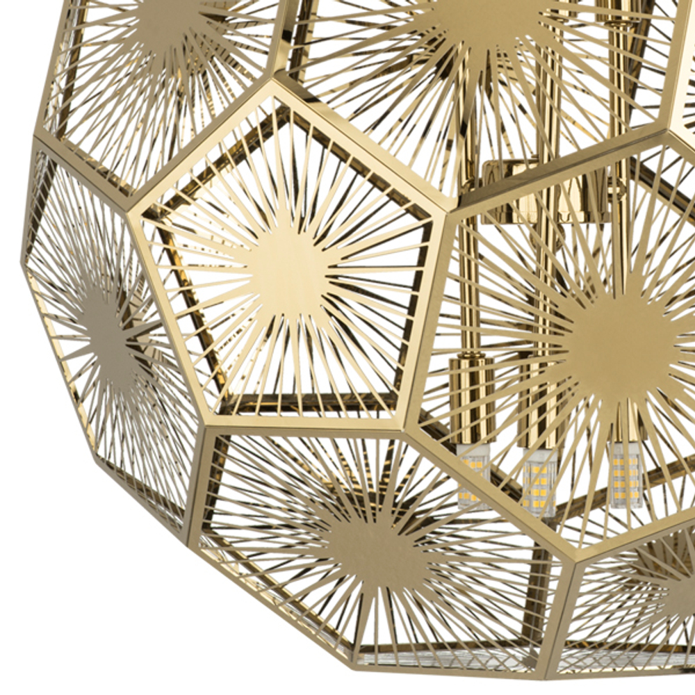 724262 Люстра FERMO 6х40W G9 ЗОЛОТО