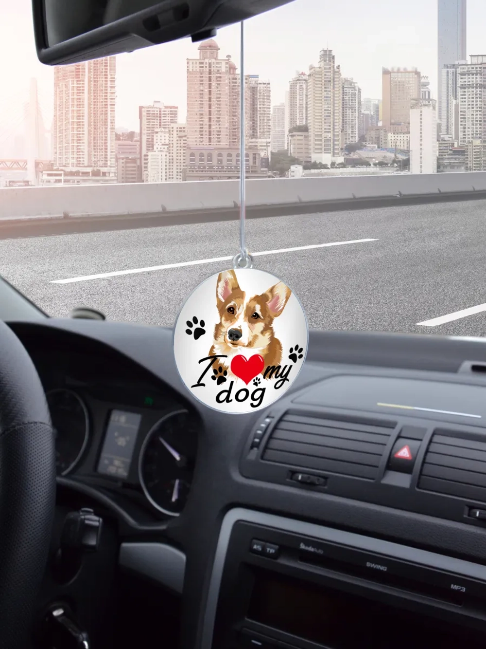 Подвеска в машину - Вельш-корги