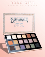 Тени для век DoDo Girl Diamond Eyeshadow тон А, 18 цветов, 21,6 г