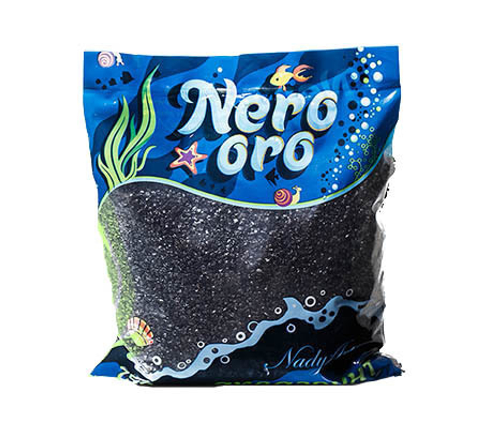 Аквагрунт Nero Oro 5-10мм 5кг