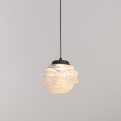 Подвесной светильник MD25030003-1A matt black/clear