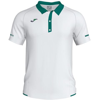 Мужское теннисное поло Joma Rodiles Polo SS - white
