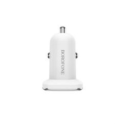 USB Borofone, BZ12A, Lasting, 1000mA, пластик, цвет: белый