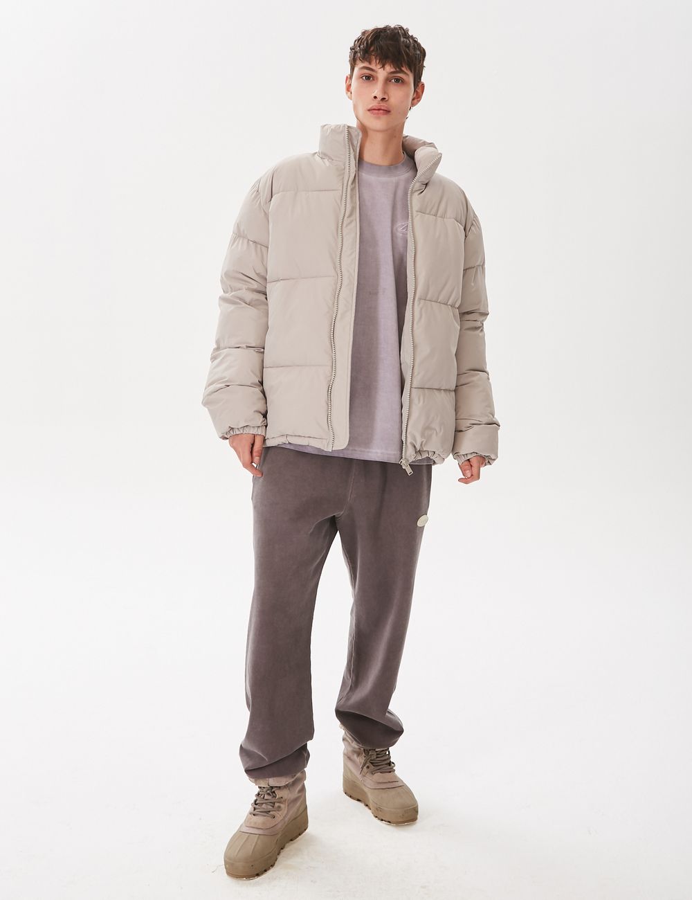 Пуховик ZNY Basic Бежевый