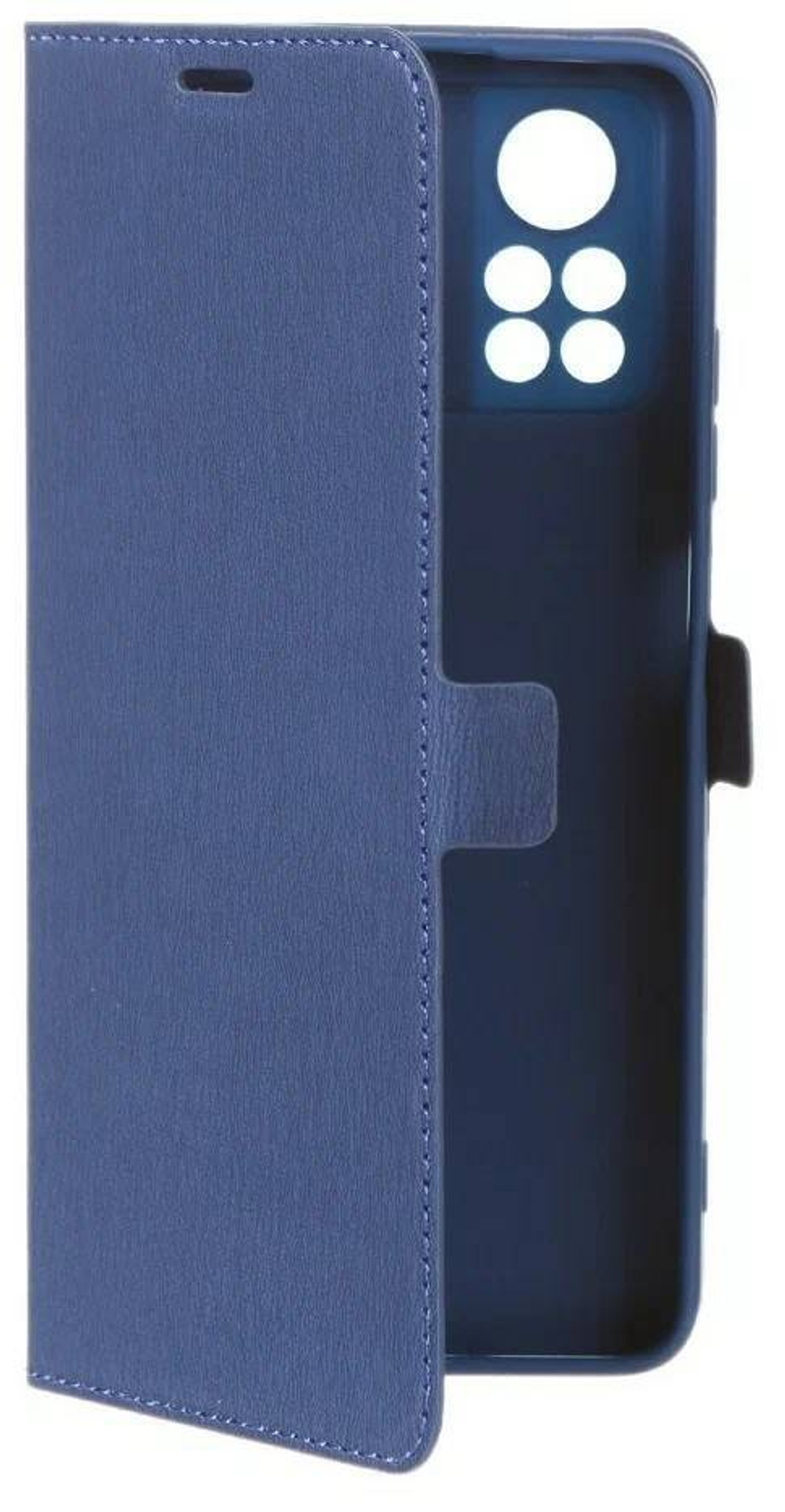 Чехол с флипом для Poco X4 Pro (5G) DF blue