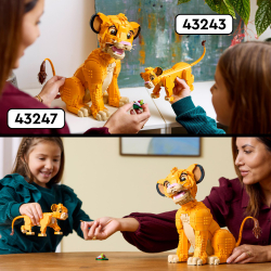 OUTLET LEGO Disney Classic - Король Лев - молодой Симба 43247