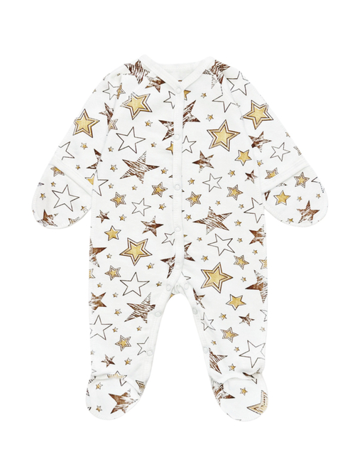 Утепленный комбинезон Sleep Звездопад (56;62)