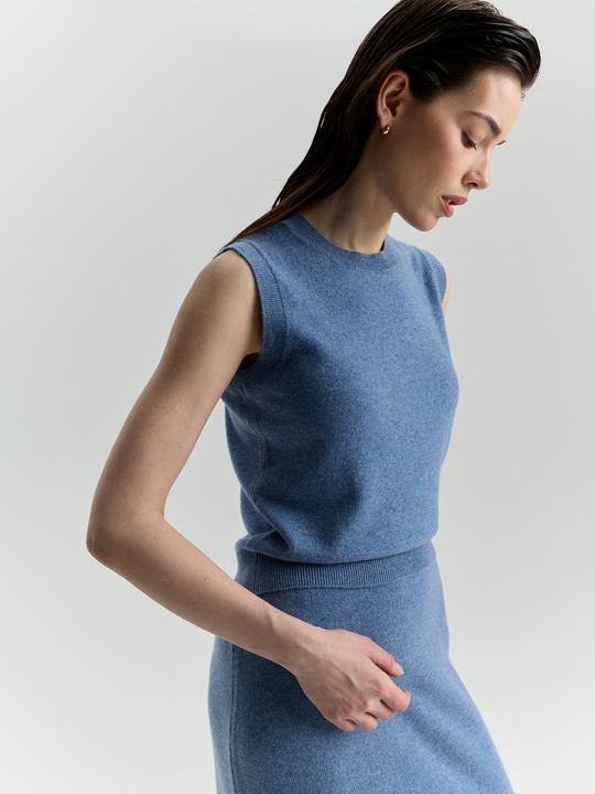 Кашемировый топ