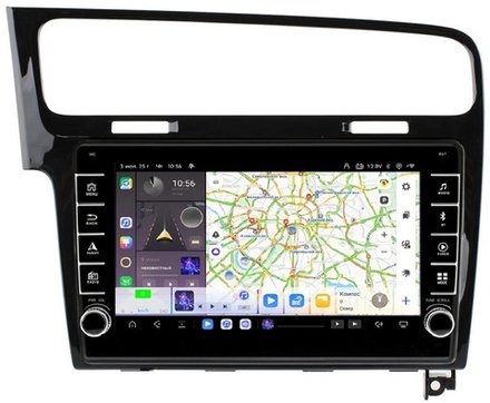 Магнитола для Volkswagen Golf 7 2012-2020 - Carmedia OL-1907 (кнопки и крутилки) Android 13, TS20, 6+128Гб, CarPlay, 4G SIM-слот