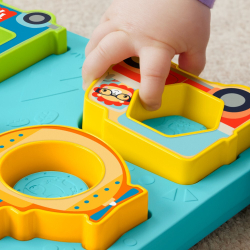 Fisher-Price - Пазл "Транспортные средства и формы" с музыкой и подсветкой HRP31 / артикул   HRP31  / GTIN 194735182701