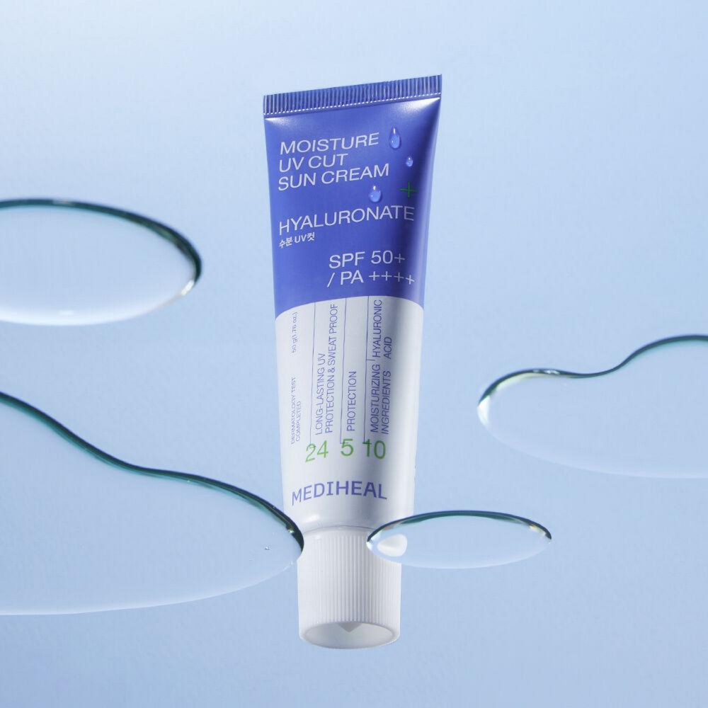 MEDIHEAL Hyaluronate Moisture UV Cut Sun Cream SPF50/PA++++ 50ml