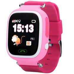 Детские умные часы Smart Baby Watch Q90 Wi-Fi, розовый