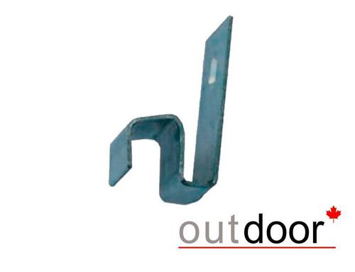 Клипса для фасадной доски стальная Outdoor