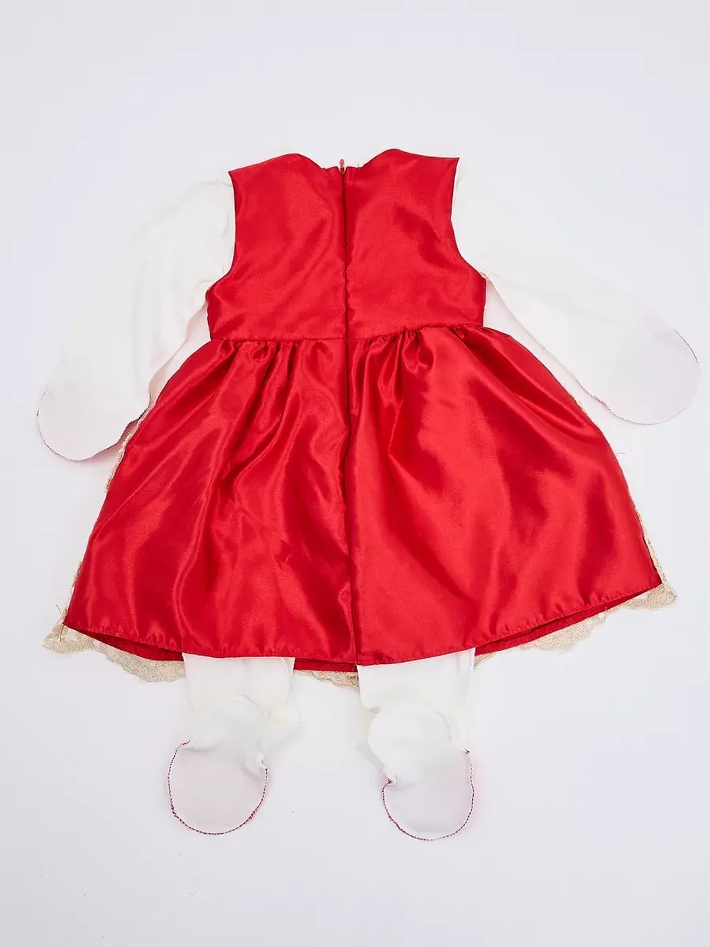 красное платье для новорожденных девочек