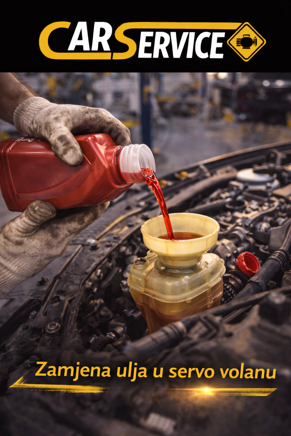 Power Steering Fluid Replacement