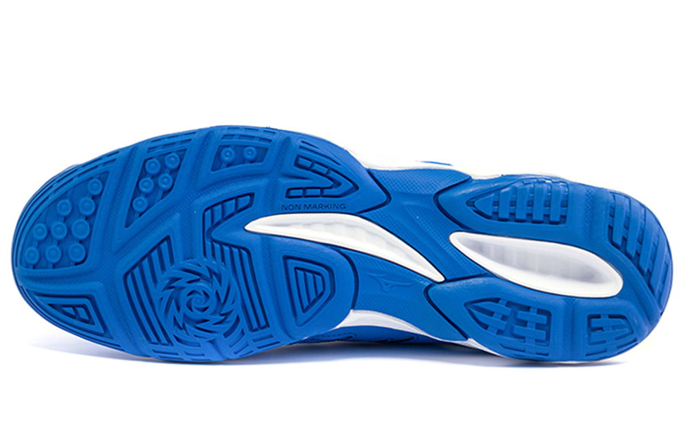 Mizuno Dynablitz Lightweight Breathable Volleyball Shoes Blue Yellow