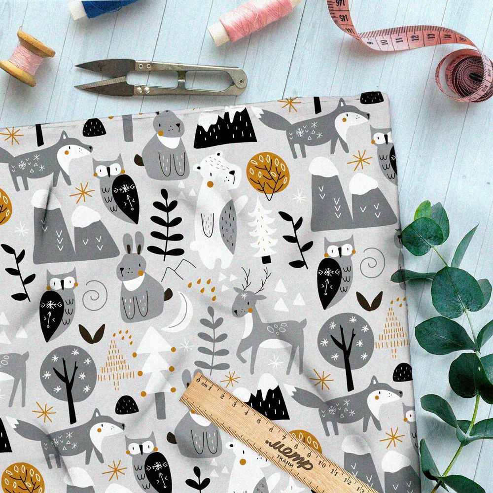 Ткань мембрана зимующие дикие животные