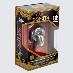 Металлическая головоломка 4-го уровня Cast Puzzle Donuts