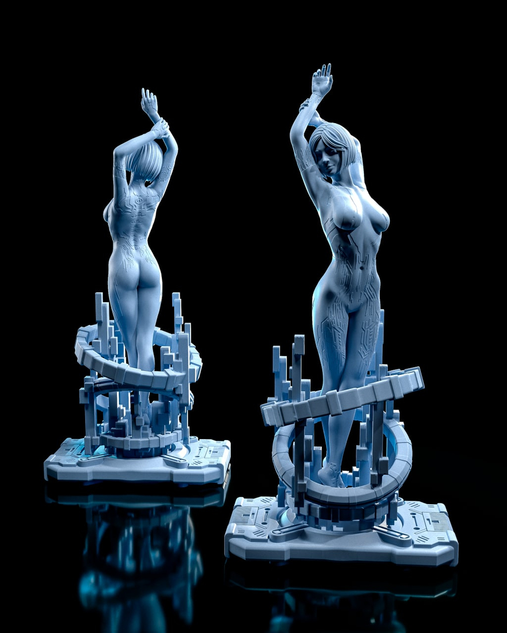 Halo Cortana Фигурка