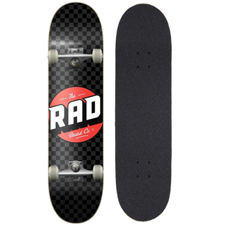 Скейтборд Rad Dude Crew Checkers Black 8.0