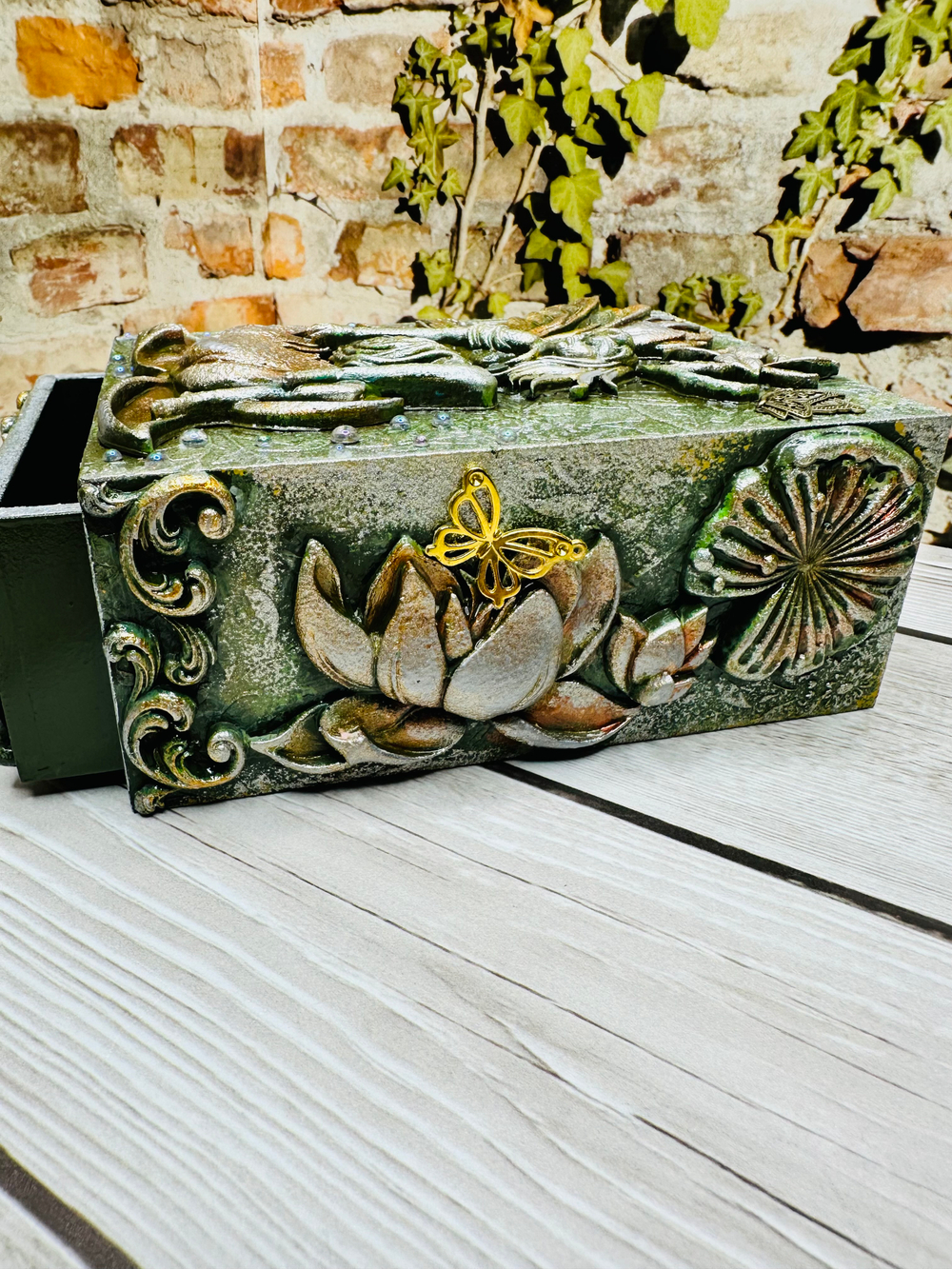 Шкатулка-пенал "Фея на лотосе"