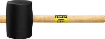 STAYER 1100 г, чёрная резиновая киянка (20505-100)