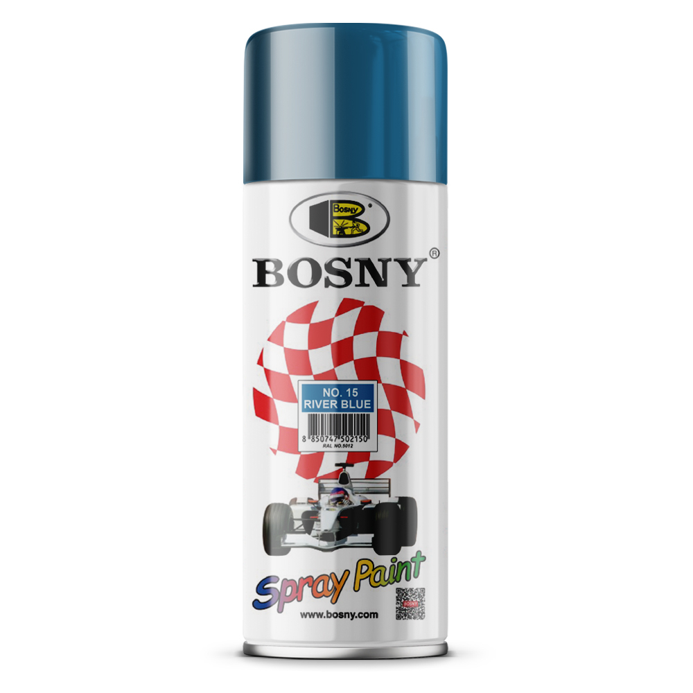 Краска аэрозольная Bosny №15 св.голубой 400мл(300г)
