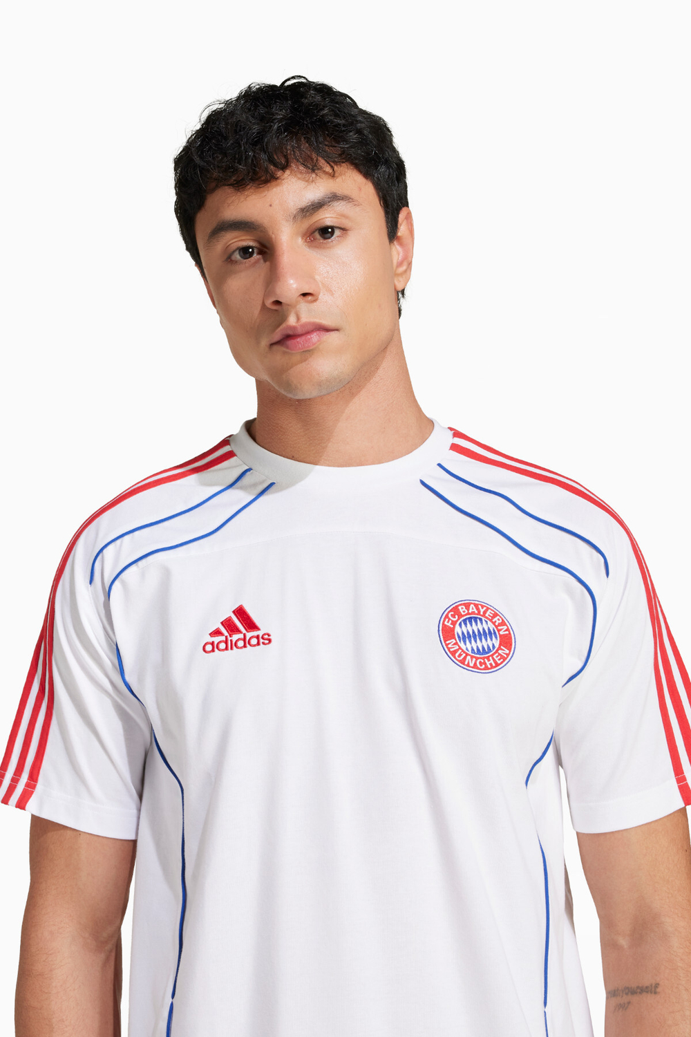 Футболка adidas FC Bayern 24/25 Urban Purist Tee - белый