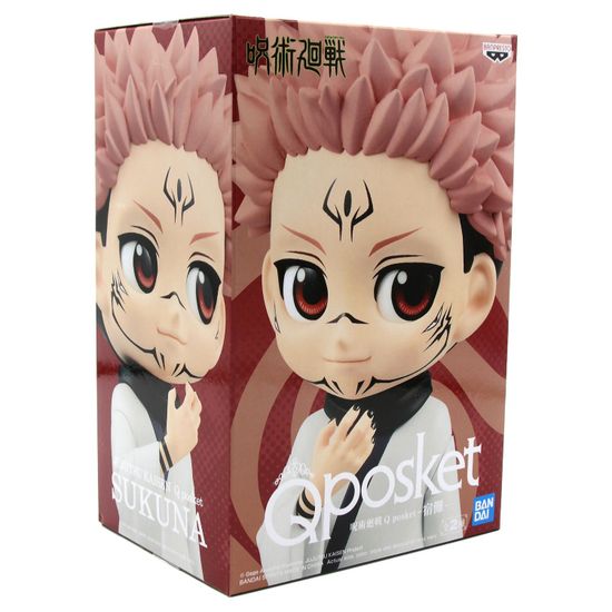 Фигурка Q Posket Jujutsu Kaisen Sukuna, 14 см / Фигурка по мотивам аниме "Магическая битва", Сукуна, 14 см