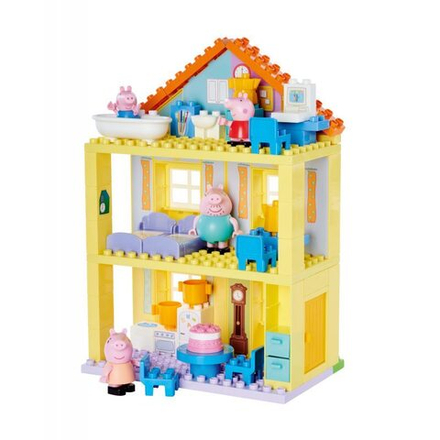 BIG Bloxx - Набор строительных блоков Дом Свинки Пеппы + 4 фигурки 57164