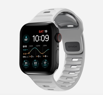 Ремешок Nomad Sport Strap M/L, grey - Apple Watch Ultra (49mm) 8/7 (45mm)/6/SE/5/4 (44mm)/3/2/1 (42mm)