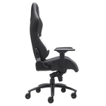 Игровое кресло Everprof Jaguar Экокожа, Черный/Оранжевый